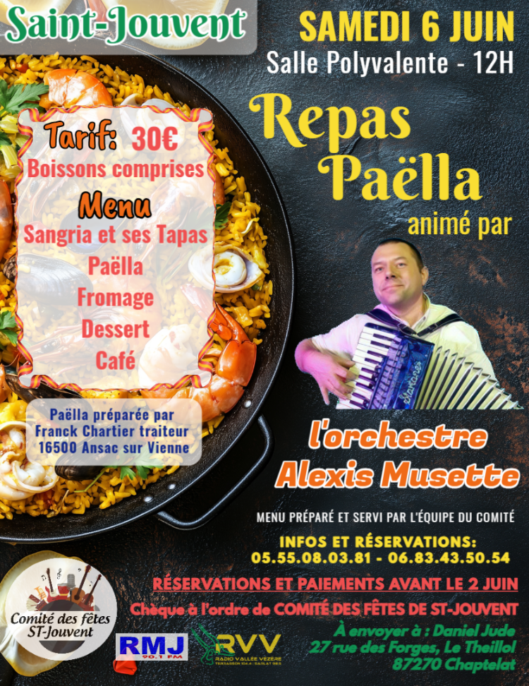 Annonce Paëlla