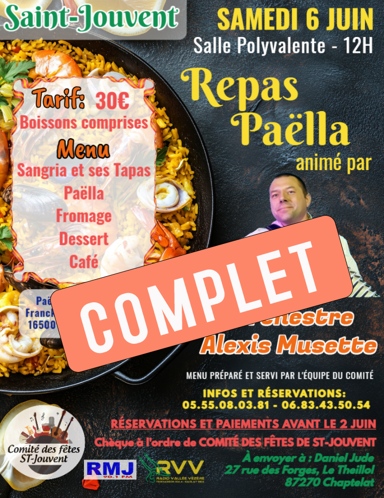 Annonce Paëlla
